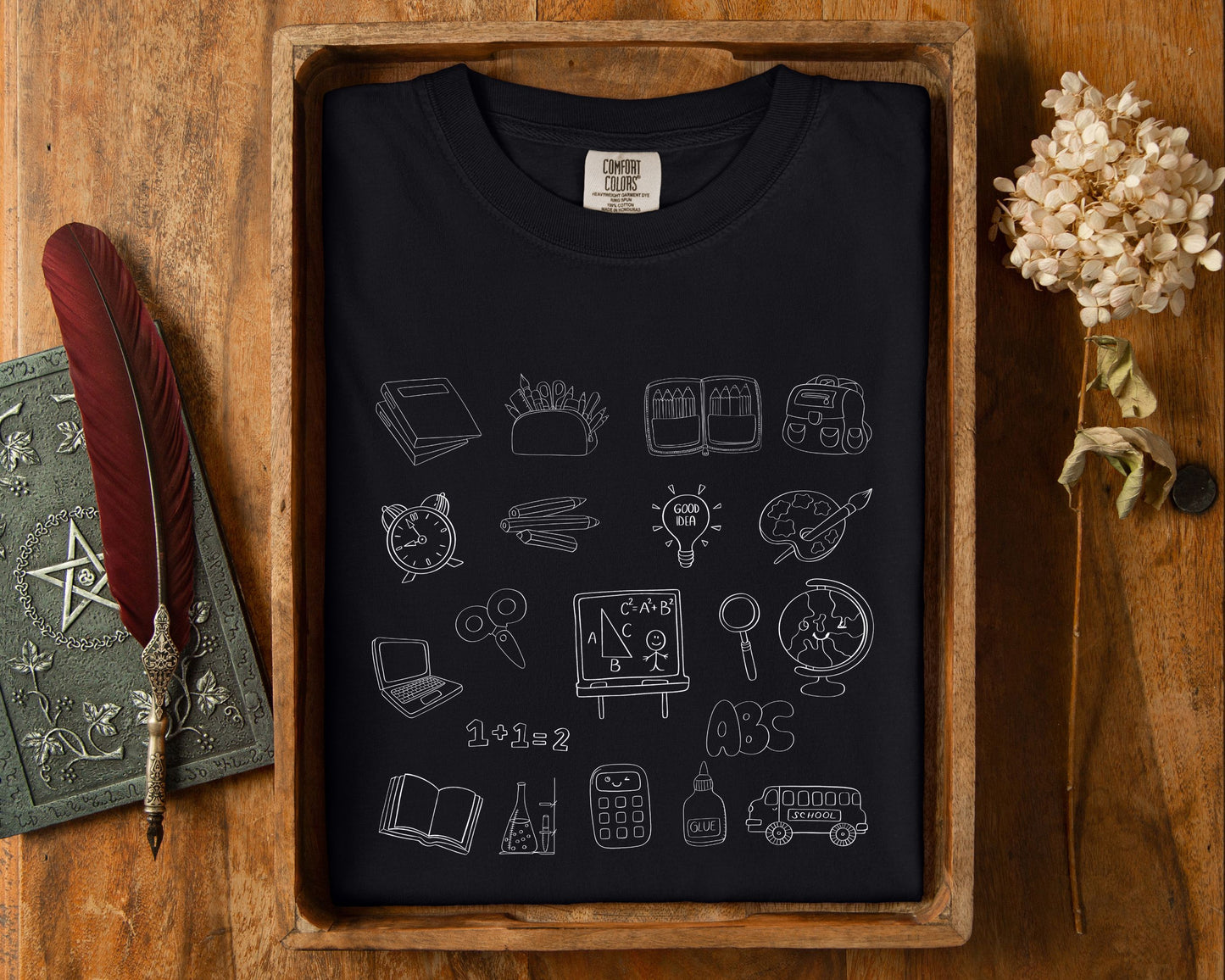 Teacher Doodle Essential T Shirt (White Edition)