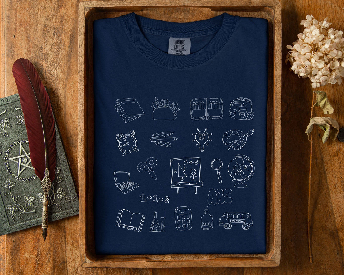 Teacher Doodle Essential T Shirt (White Edition)