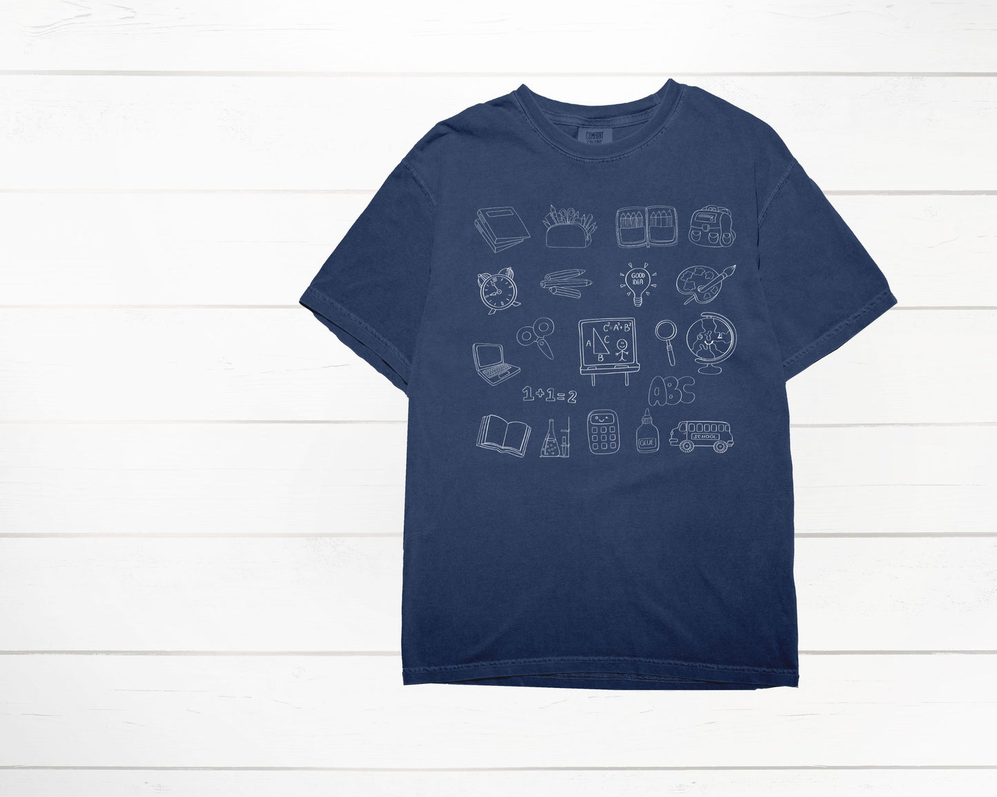 Teacher Doodle Essential T Shirt (White Edition)
