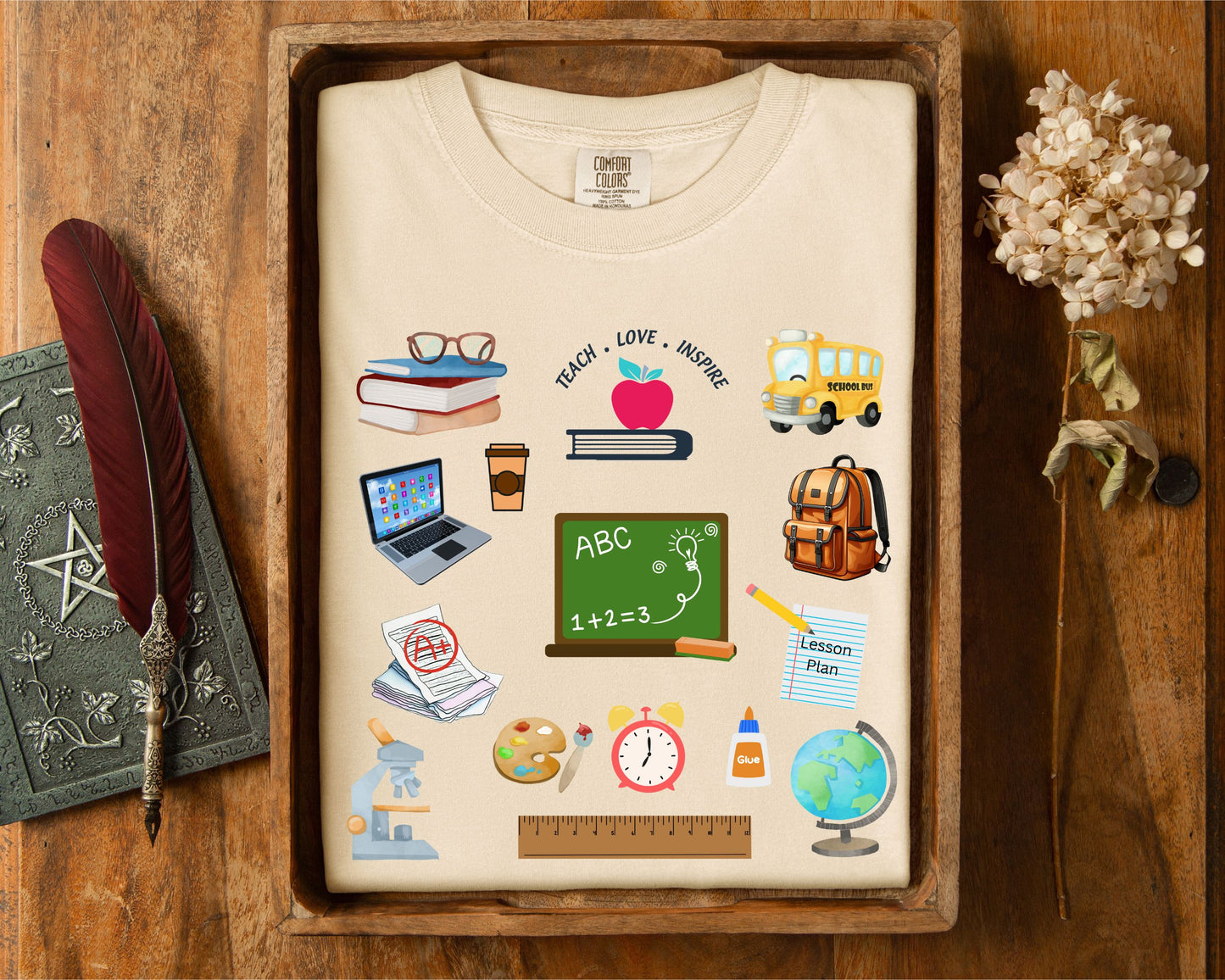 Teacher Doodle Essential T Shirt (Color Edition)