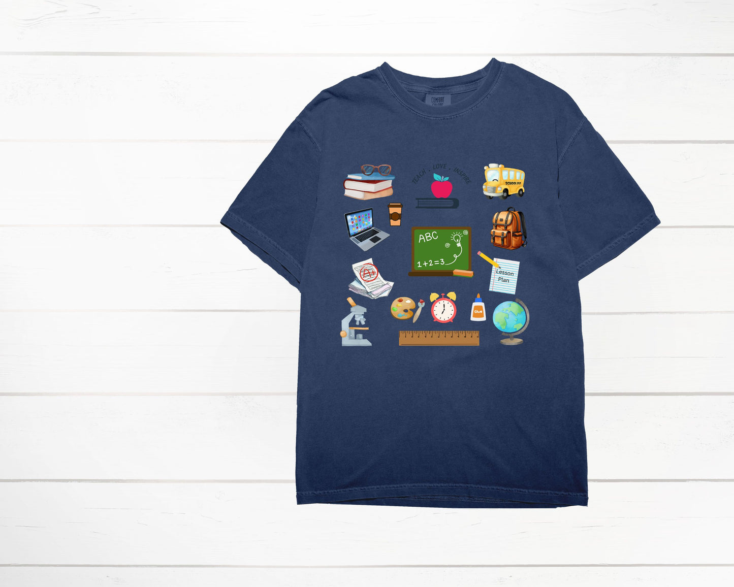 Teacher Doodle Essential T Shirt (Color Edition)