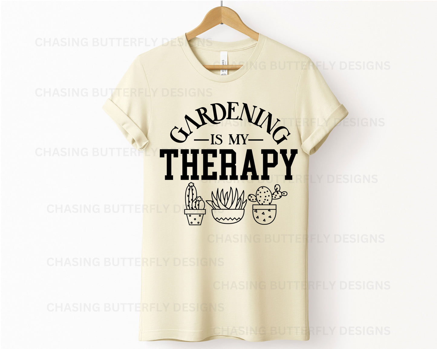 Gardening is My Therapy T Shirt