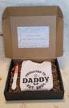 Promoted to Daddy EST. 2024 Pregnancy Reveal Box