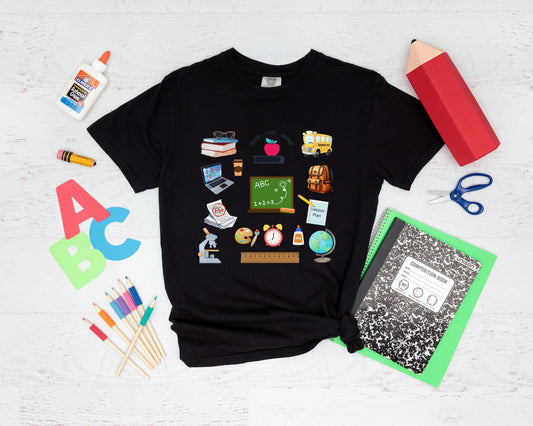 Teacher Doodle Essential T Shirt (Color Edition)